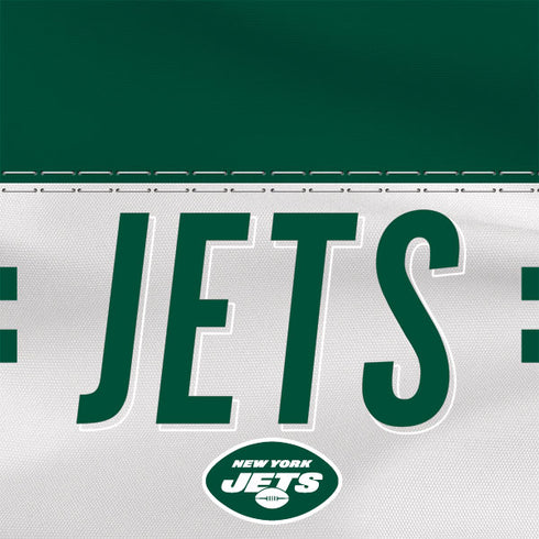 NFL New York Jets White Striped Yoga 910 2-in-1 14in Touch-Screen Skin